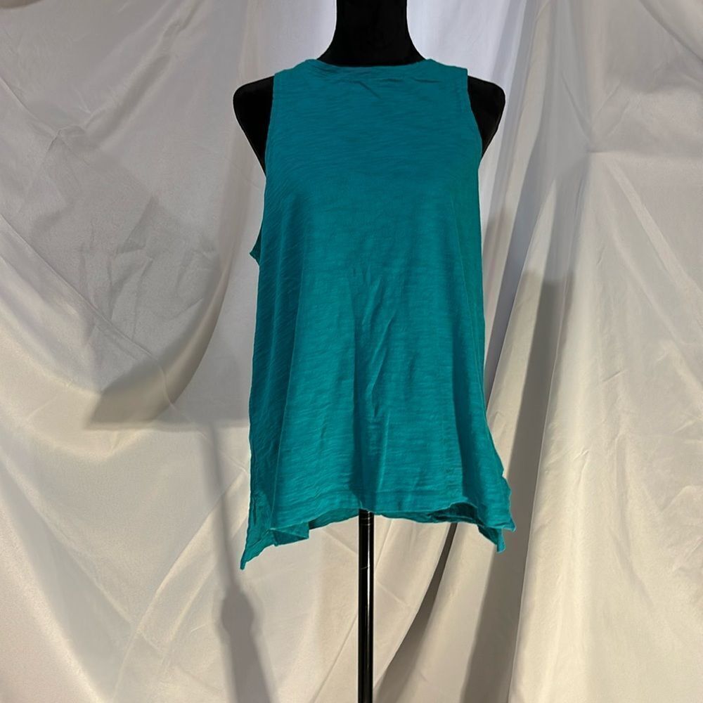 The North Face Emerine Tank Top Jaiden Green Sleeveless Shirt Womens Size XL
